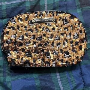 Betsey Johnston cosmetic bag. Good condition